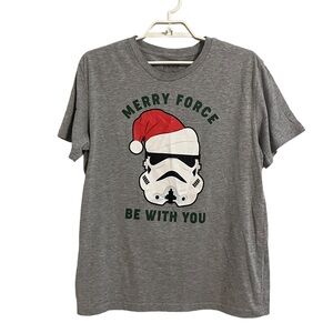Star Wars Storm Trooper Merry Force Be With You TShirt